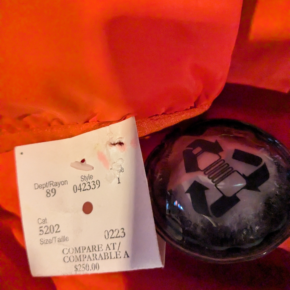 Michael Kors Orange Lightweight Jacket